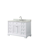 Tamara 48 Inch Single Bathroom Vanity in White - 6