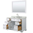 Tamara 48 Inch Single Bathroom Vanity in White - 22