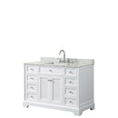 Tamara 48 Inch Single Bathroom Vanity in White - 18