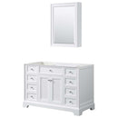 Tamara 48 Inch Single Bathroom Vanity in White - 4