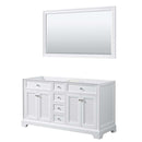 Tamara 60 Inch Double Bathroom Vanity in White - 4