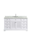 Tamara 60 Inch Single Bathroom Vanity in White - 13