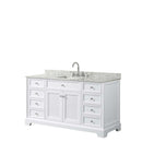 Tamara 60 Inch Single Bathroom Vanity in White - 11