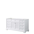 Tamara 60 Inch Single Bathroom Vanity in White