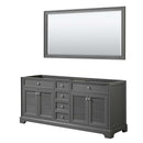 Tamara 72 Inch Double Bathroom Vanity in Dark Gray - 4