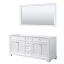 Tamara 72 Inch Double Bathroom Vanity in White - 4