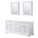 Tamara 72 Inch Double Bathroom Vanity in White - 6