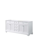 Tamara 72 Inch Double Bathroom Vanity in White