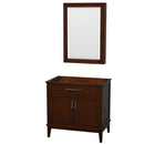 Hatton 36 Inch Single Bathroom Vanity in Dark Chestnut - 3
