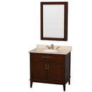 Hatton 36 Inch Single Bathroom Vanity in Dark Chestnut - 8