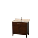 Hatton 36 Inch Single Bathroom Vanity in Dark Chestnut - 10
