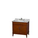 Hatton 36 Inch Single Bathroom Vanity in Light Chestnut - 16