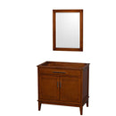 Hatton 36 Inch Single Bathroom Vanity in Light Chestnut - 2