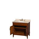 Hatton 36 Inch Single Bathroom Vanity in Light Chestnut - 5