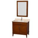 Hatton 36 Inch Single Bathroom Vanity in Light Chestnut - 14