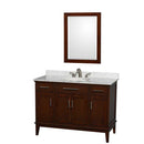 Hatton 48 Inch Single Bathroom Vanity in Dark Chestnut - 23