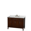 Hatton 48 Inch Single Bathroom Vanity in Dark Chestnut - 21