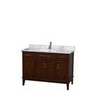 Hatton 48 Inch Single Bathroom Vanity in Dark Chestnut - 29