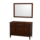 Hatton 48 Inch Single Bathroom Vanity in Dark Chestnut - 3