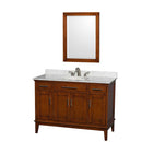 Hatton 48 Inch Single Bathroom Vanity in Light Chestnut - 23
