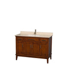 Hatton 48 Inch Single Bathroom Vanity in Light Chestnut - 13