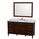 Hatton 60 Inch Single Bathroom Vanity in Dark Chestnut - 15