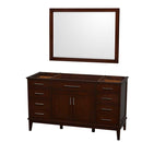 Hatton 60 Inch Single Bathroom Vanity in Dark Chestnut - 2