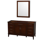 Hatton 60 Inch Single Bathroom Vanity in Dark Chestnut - 4