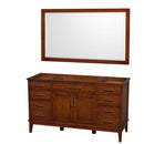 Hatton 60 Inch Single Bathroom Vanity in Light Chestnut - 3