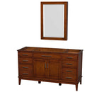 Hatton 60 Inch Single Bathroom Vanity in Light Chestnut - 4