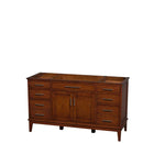 Hatton 60 Inch Single Bathroom Vanity in Light Chestnut