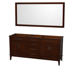 Hatton 72 Inch Double Bathroom Vanity in Dark Chestnut - 3