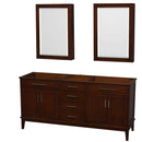 Hatton 72 Inch Double Bathroom Vanity in Dark Chestnut - 4