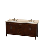 Hatton 72 Inch Double Bathroom Vanity in Dark Chestnut - 5