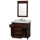 Berkeley 36 Inch Single Bathroom Vanity in Dark Chestnut - 7