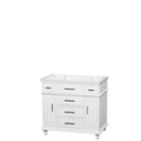 Berkeley 36 Inch Single Bathroom Vanity in White
