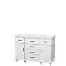 Berkeley 48 Inch Single Bathroom Vanity in White