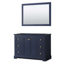 Avery 48 Inch Single Bathroom Vanity in Dark Blue - 2