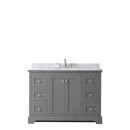Avery 48 Inch Single Bathroom Vanity in Dark Gray - 15