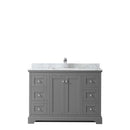 Avery 48 Inch Single Bathroom Vanity in Dark Gray - 22
