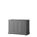 Avery 48 Inch Single Bathroom Vanity in Dark Gray