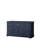 Avery 60 Inch Single Bathroom Vanity in Dark Blue