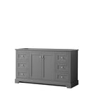 Avery 60 Inch Single Bathroom Vanity in Dark Gray