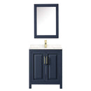 Daria 30 Inch Single Bathroom Vanity in Dark Blue - 18
