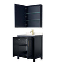 Daria 30 Inch Single Bathroom Vanity in Dark Blue - 17