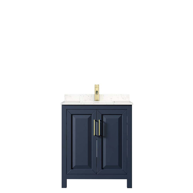 Daria 30 Inch Single Bathroom Vanity in Dark Blue - 9