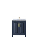 Daria 30 Inch Single Bathroom Vanity in Dark Blue - 24