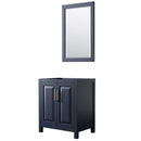 Daria 30 Inch Single Bathroom Vanity in Dark Blue - 2