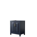 Daria 30 Inch Single Bathroom Vanity in Dark Blue