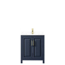 Daria 30 Inch Single Bathroom Vanity in Dark Blue - 39